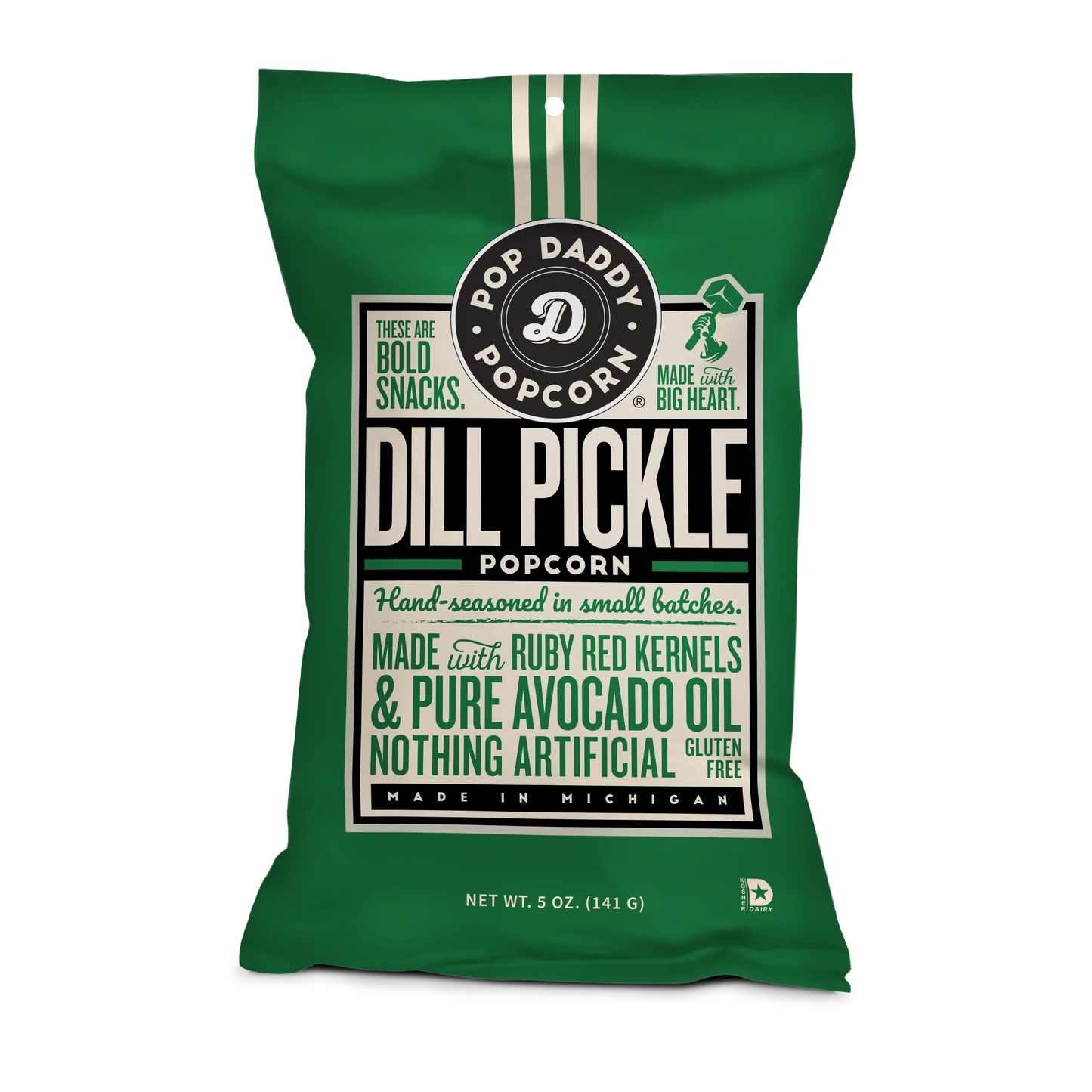 Dill Pickle Flavored Popcorn 5.0oz