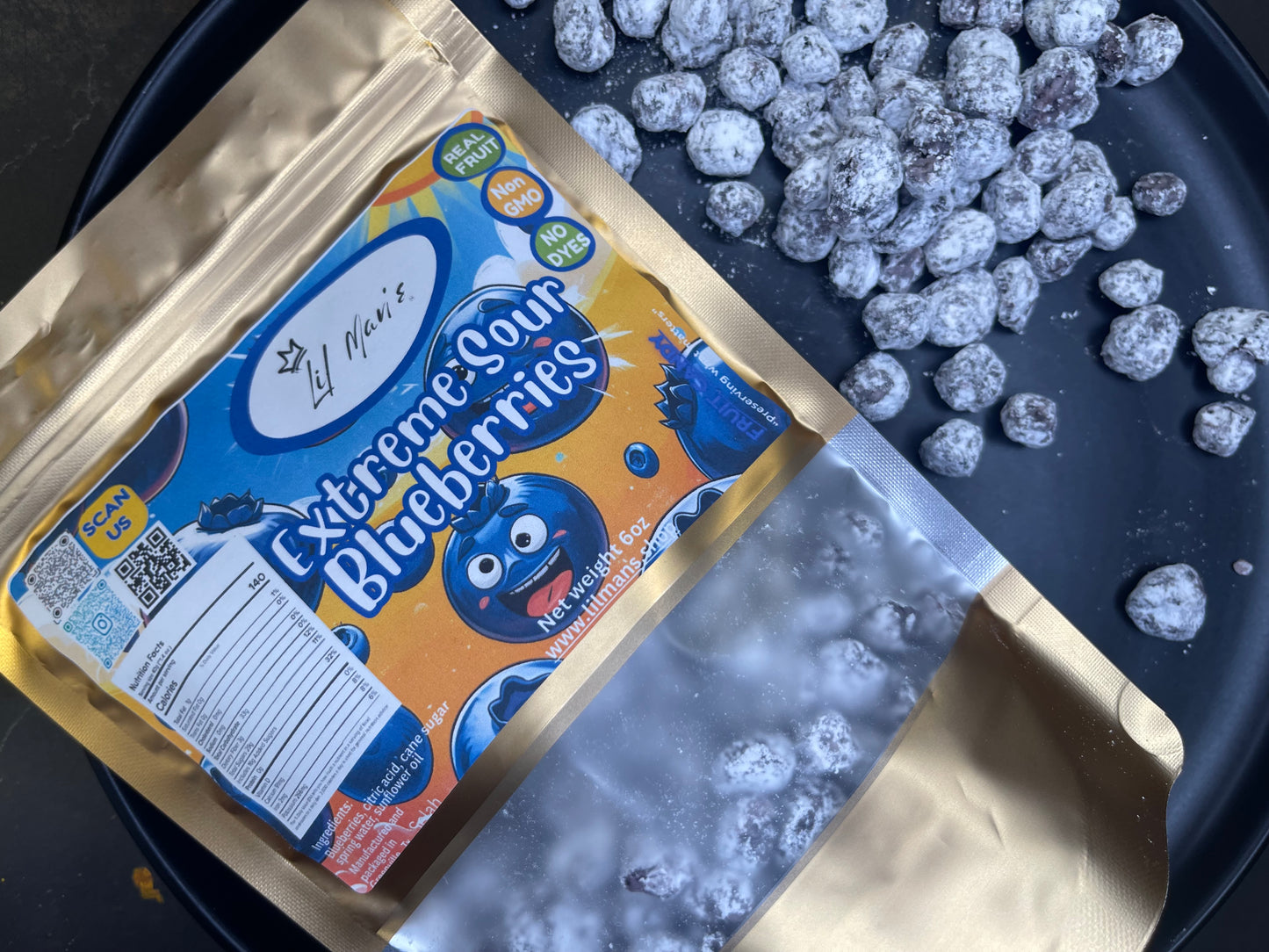 Extreme Sour Blueberries
