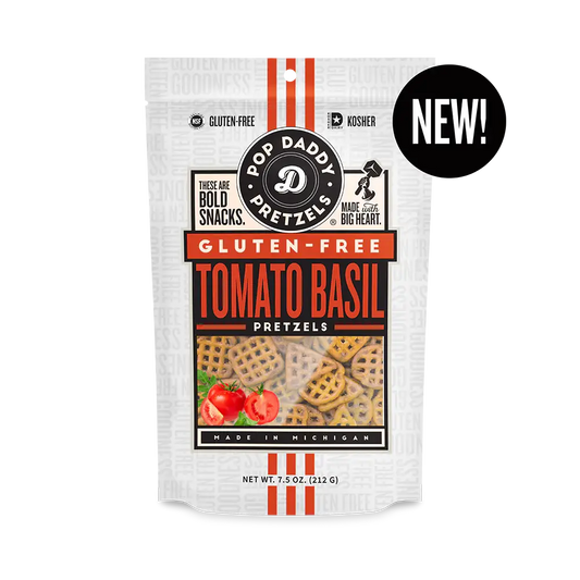 Gluten-Free Tomato Basil Seasoned Pretzels 7.5 oz