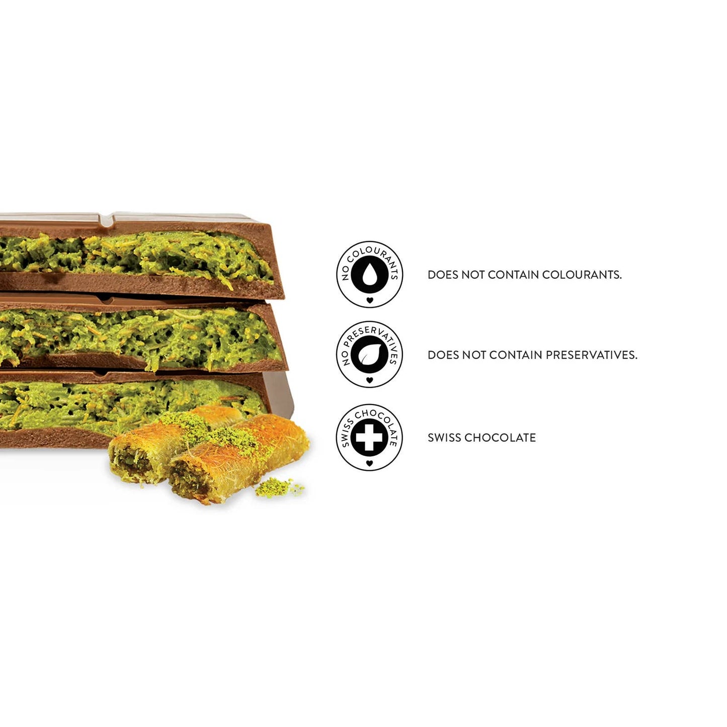 PatisLove Dubai Chocolate Bar – Premium Gourmet 100g